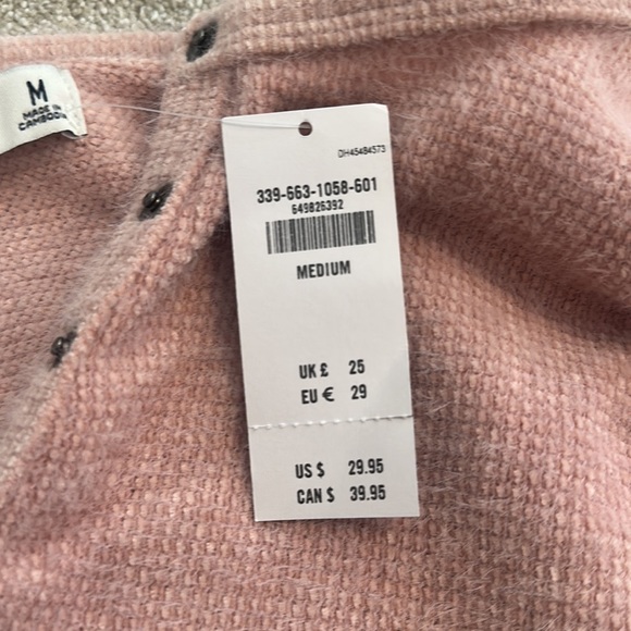 Brand new Button up collar sweater - Picture 2 of 2